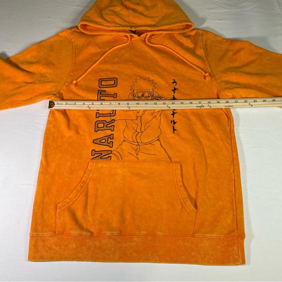 Naruto Shippuden Collection Hoodie Size Large Orange. 2002 NEW. - Picture 3 of 7